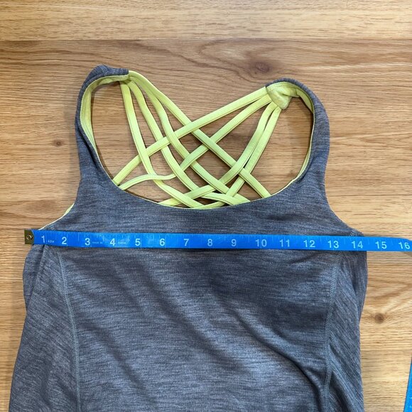 Lululemon Wild Tank Top Gray Size 6 - Picture 9 of 10
